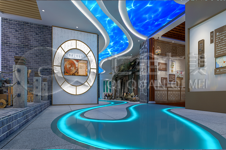 學校毒品預防教育中心建設方案-毒品預防教育展示館創(chuàng)新創(chuàng)意設備-校園毒品預防教育展館設計平面圖