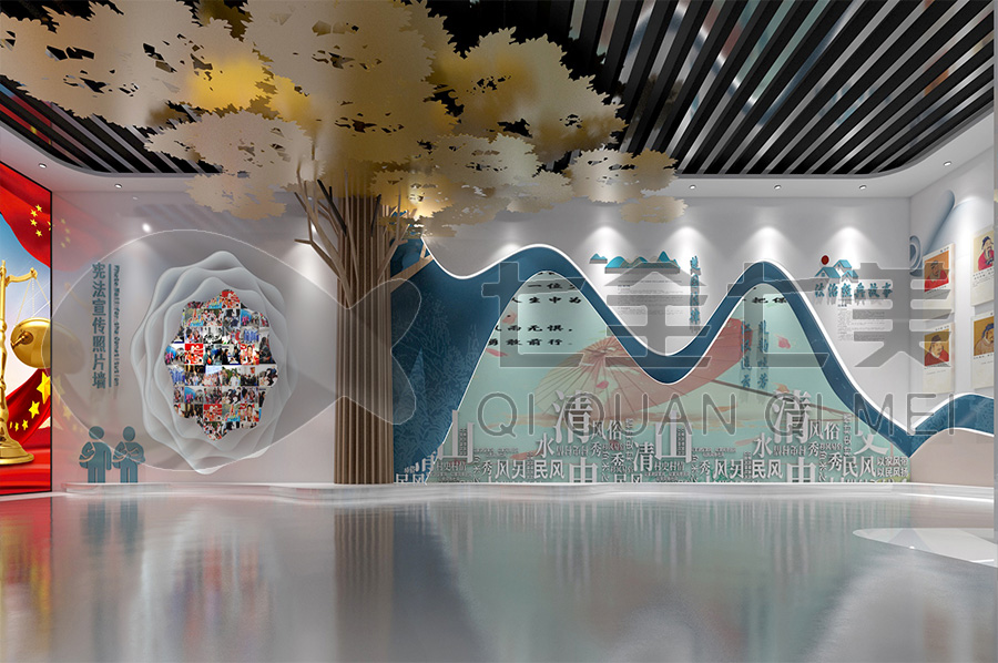 聲光電普法科普教育展館-青少年普法館規(guī)劃方案-未成年普法禁毒教育展館設(shè)備展示-法制禁毒教育展廳設(shè)計(jì)圖片