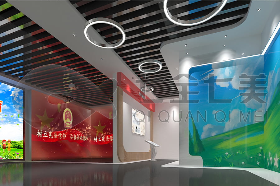 法治文化展館，普法示范平臺，法院普法示范展館規(guī)劃設計