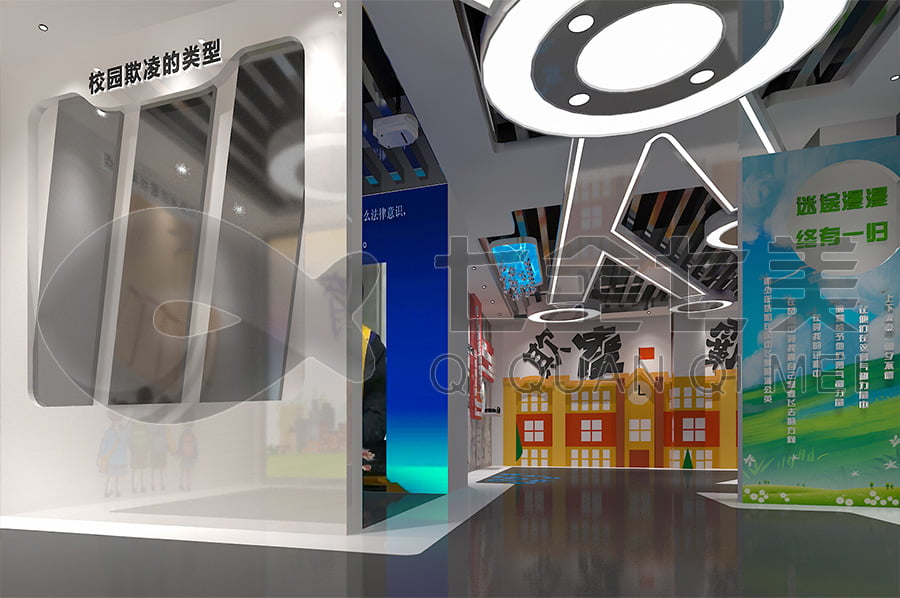 法治文化展館，普法示范平臺(tái)布置，法院普法示范展館，規(guī)劃設(shè)計(jì)公司