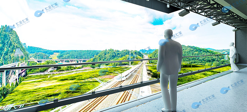 VR互動城市規(guī)劃展廳設(shè)計效果圖 VR互動城市規(guī)劃展廳設(shè)計效果圖