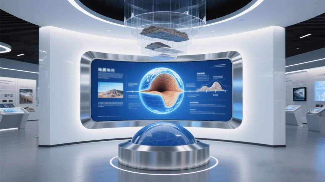 多媒體地質(zhì)博物館效果圖 多媒體地質(zhì)博物館效果圖
