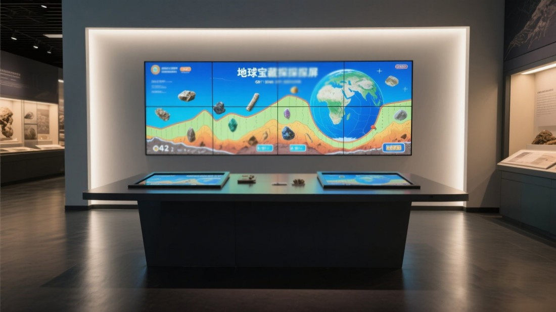 聲光電地質(zhì)科普館效果圖