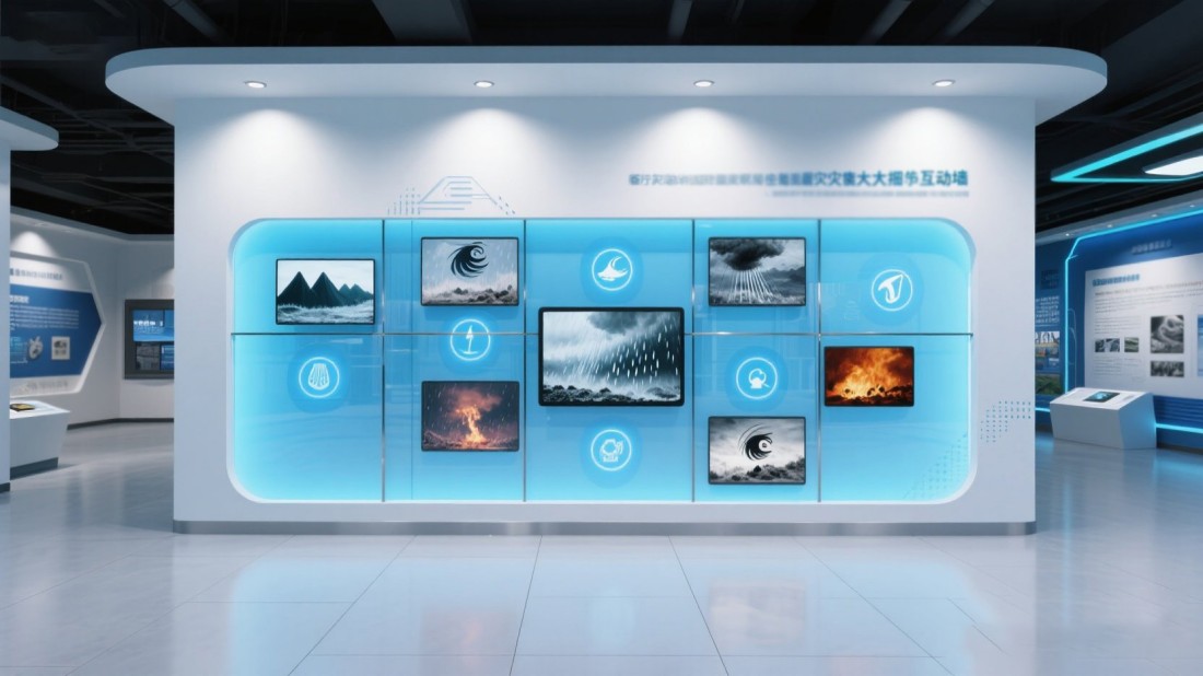多媒體防震減災(zāi)科普教育基地效果圖 多媒體防震減災(zāi)科普教育基地效果圖