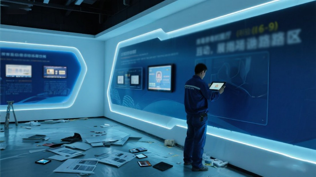 數(shù)字化展廳展館效果圖